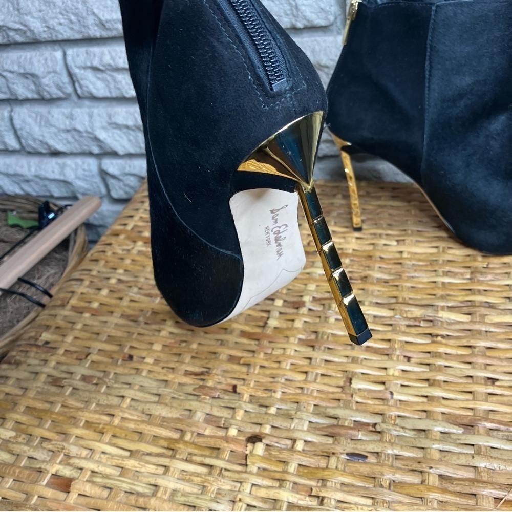 Sam Edelman Sandy Calf Hair Ankle Boot - Picture 8 of 11